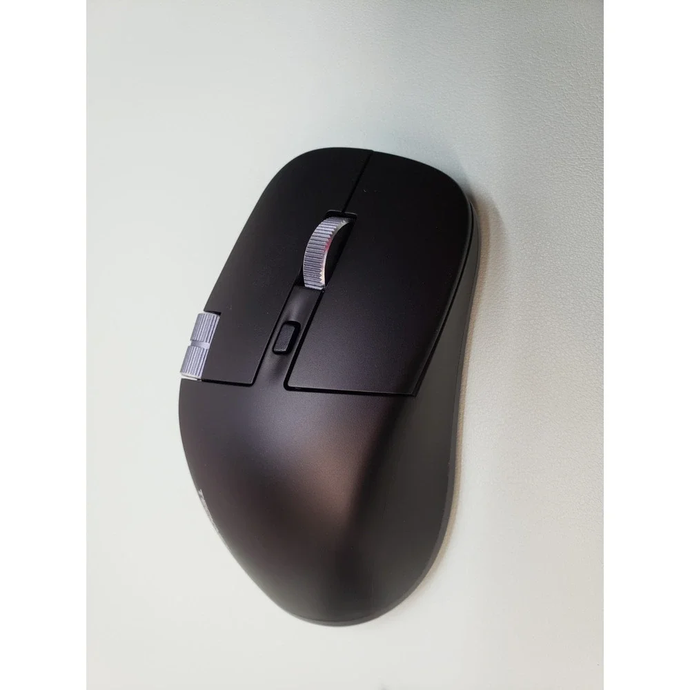 TECKNET TK-MS029 Tri-Mode Rechargeable Wireless Ergonomic Mouse (Black)